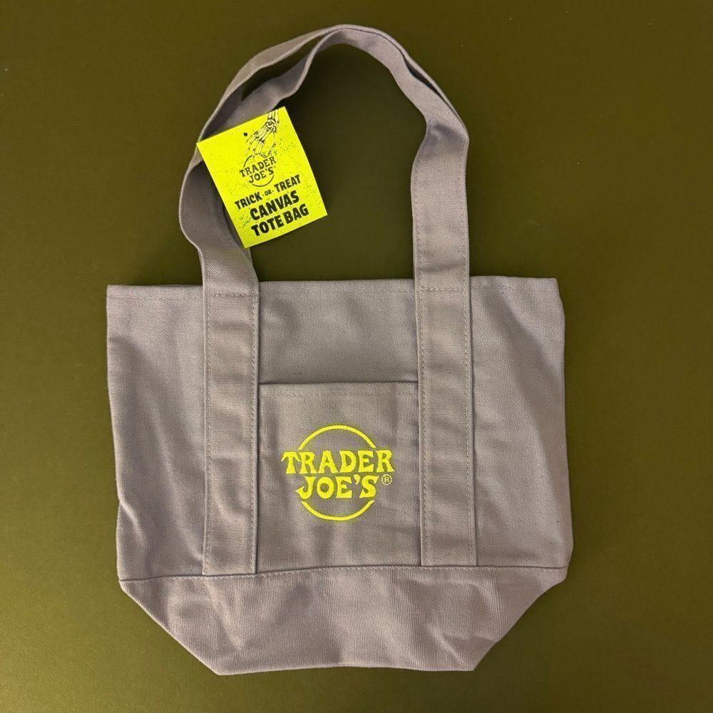 Trader Joe’s Halloween Canvas Mini Tote Bags - Picture 4 of 5